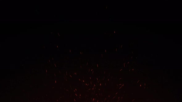 Fire Particles Background alt
