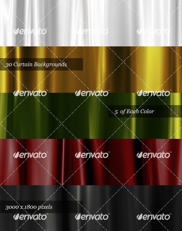 30 Satin Curtain Backgrounds - Miscellaneous Backgrounds