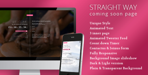 Straightway - Coming - ThemeForest 6778665