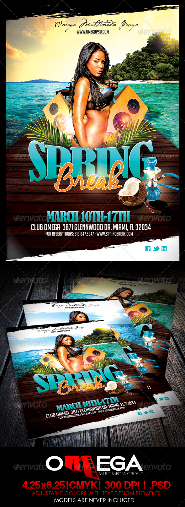 Spring Break 14 - Events Flyers