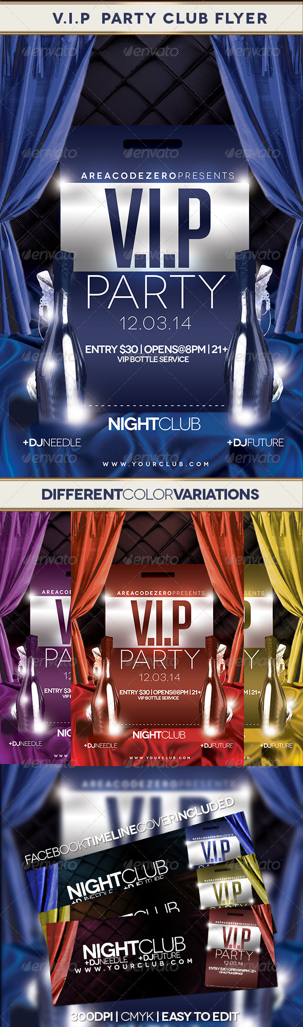 Vip Party Flyer - Clubs & Parties Events