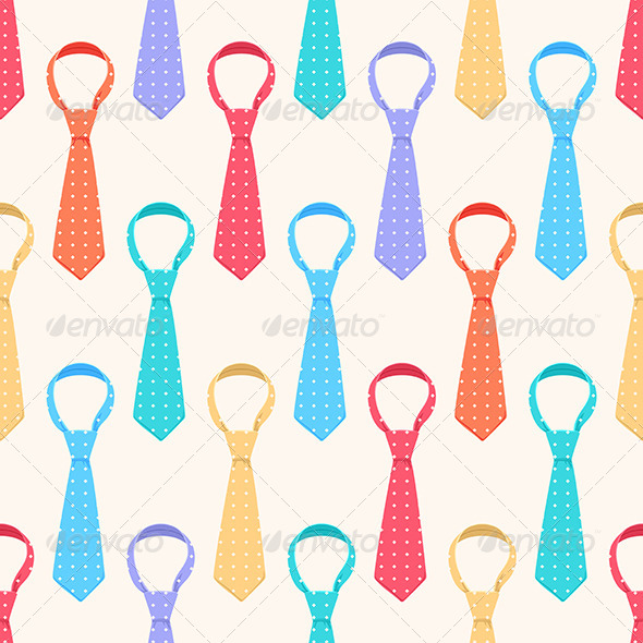 Colored Ties - Decorative Symbols Decorative