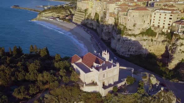 Tropea Castle in Calabria alt