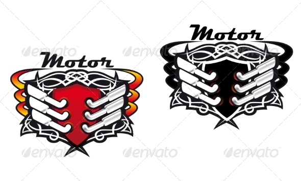 Motor Sports Icons - Sports/Activity Conceptual