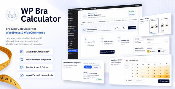WP Bra Calculator - WooCommerce Addon