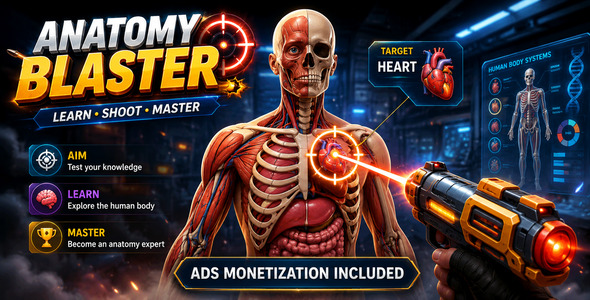 Anatomy Blaster | HTML5 Game