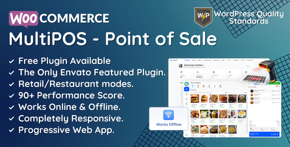 MultiPOS - Point of Sale for WooCommerce (POS Plugin)