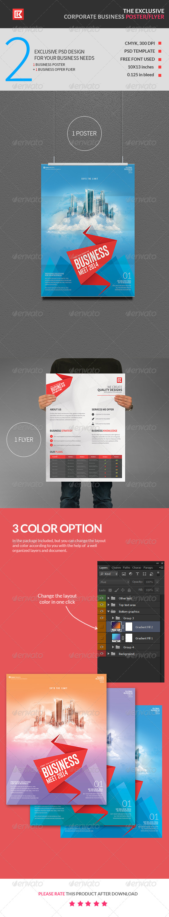 Exclusive Corporate Business Poster and Flyer - Corporate Flyers