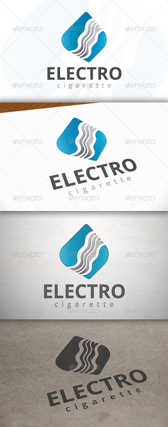 Ecigarette Logo - Vector Abstract