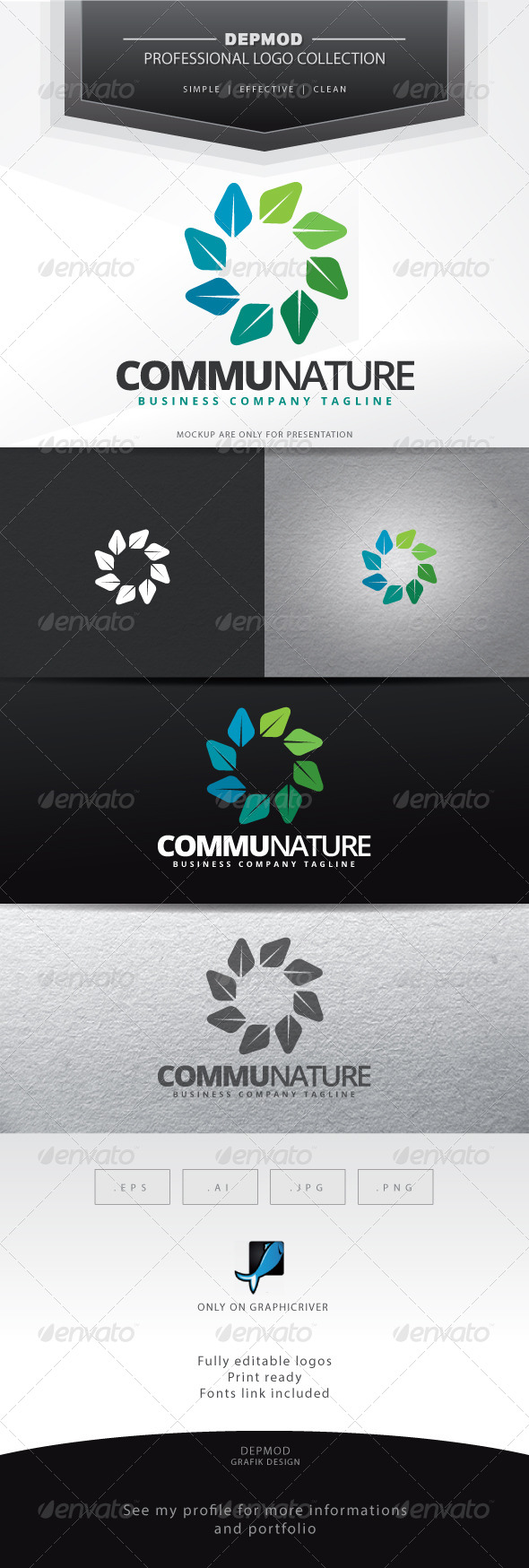 Communature Logo - Symbols Logo Templates