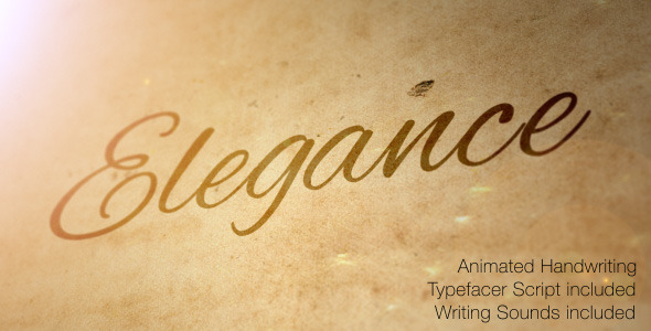 Elegance - Animated - VideoHive 6903346