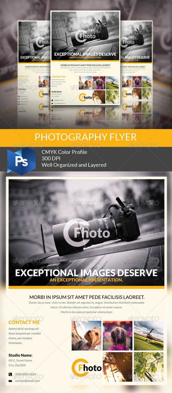 Photography Flyer - Commerce Flyers
