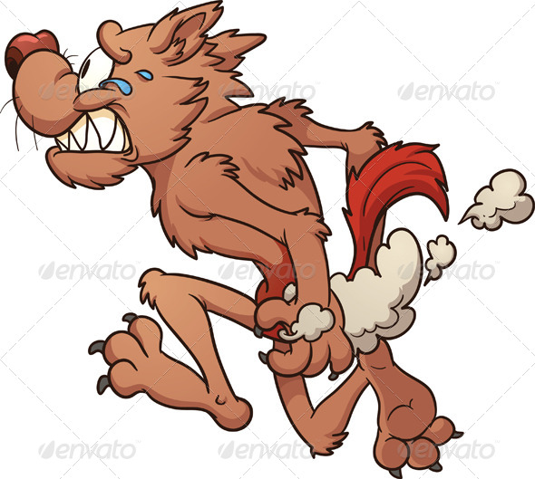 Burnt Wolf - Animals Characters