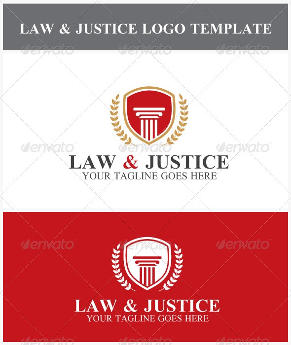 Law & Justice Logo - Crests Logo Templates