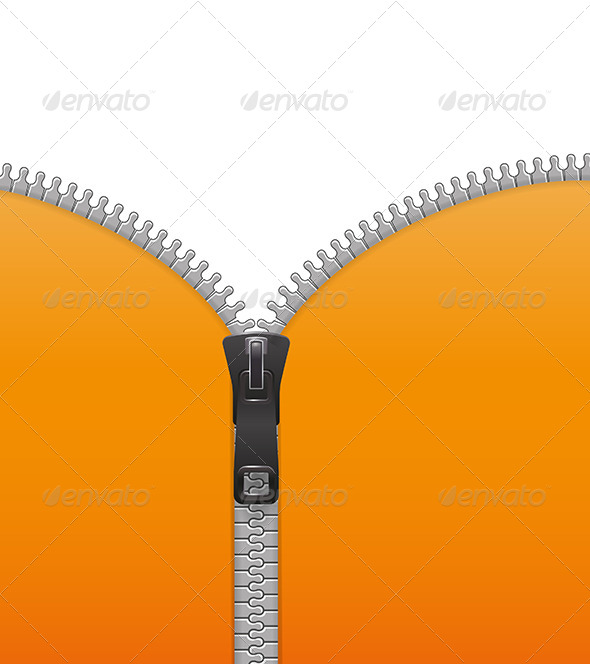 Zipper Template Background - Decorative Vectors
