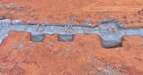 Adding a Strip Foundation Reinforcement Frame to a Reinforced Concrete Building alt