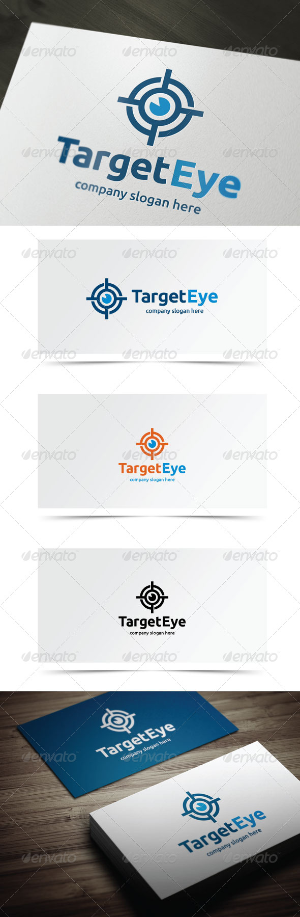 Target Eye - Objects Logo Templates