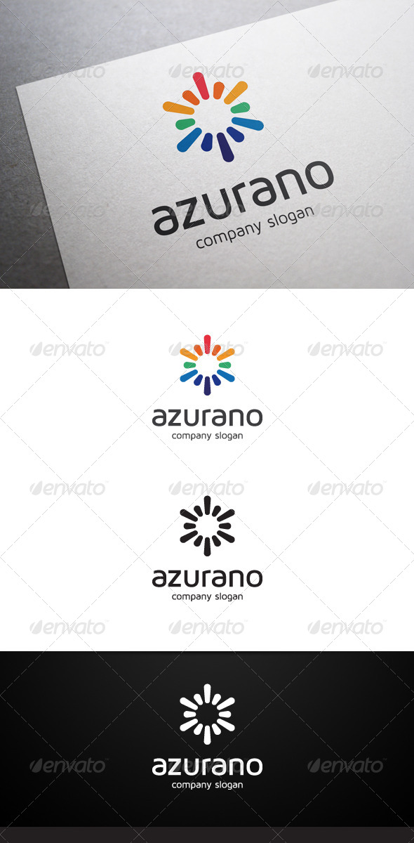 Azurano Logo - Abstract Logo Templates
