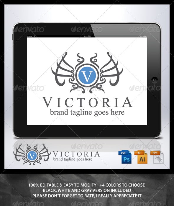 Victoria Crest Logo - Crests Logo Templates