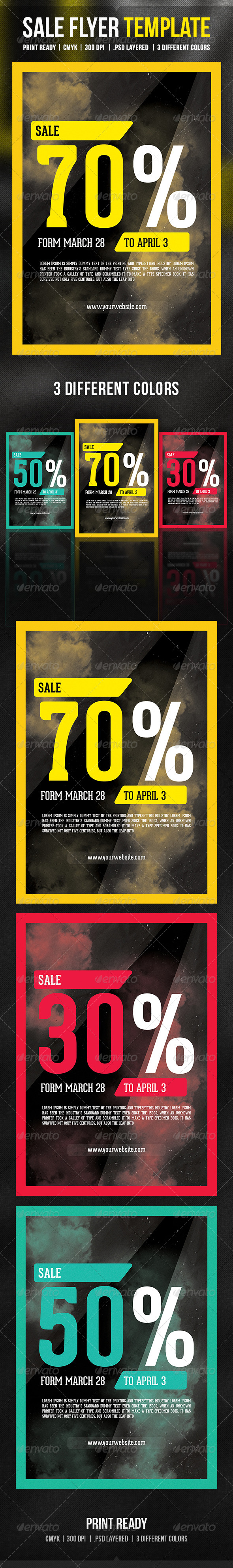 Sale Flyer Template - Commerce Flyers