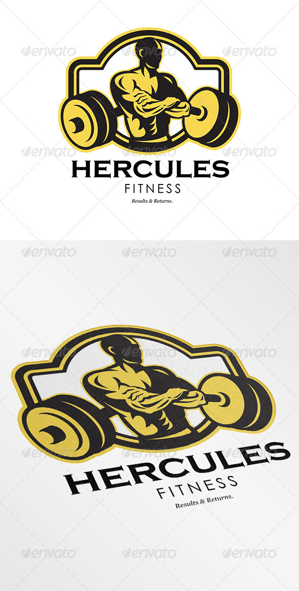Hercules Fitness Logo - Humans Logo Templates