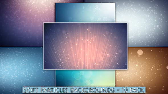 Soft Particles Backgrounds - 10 Pack