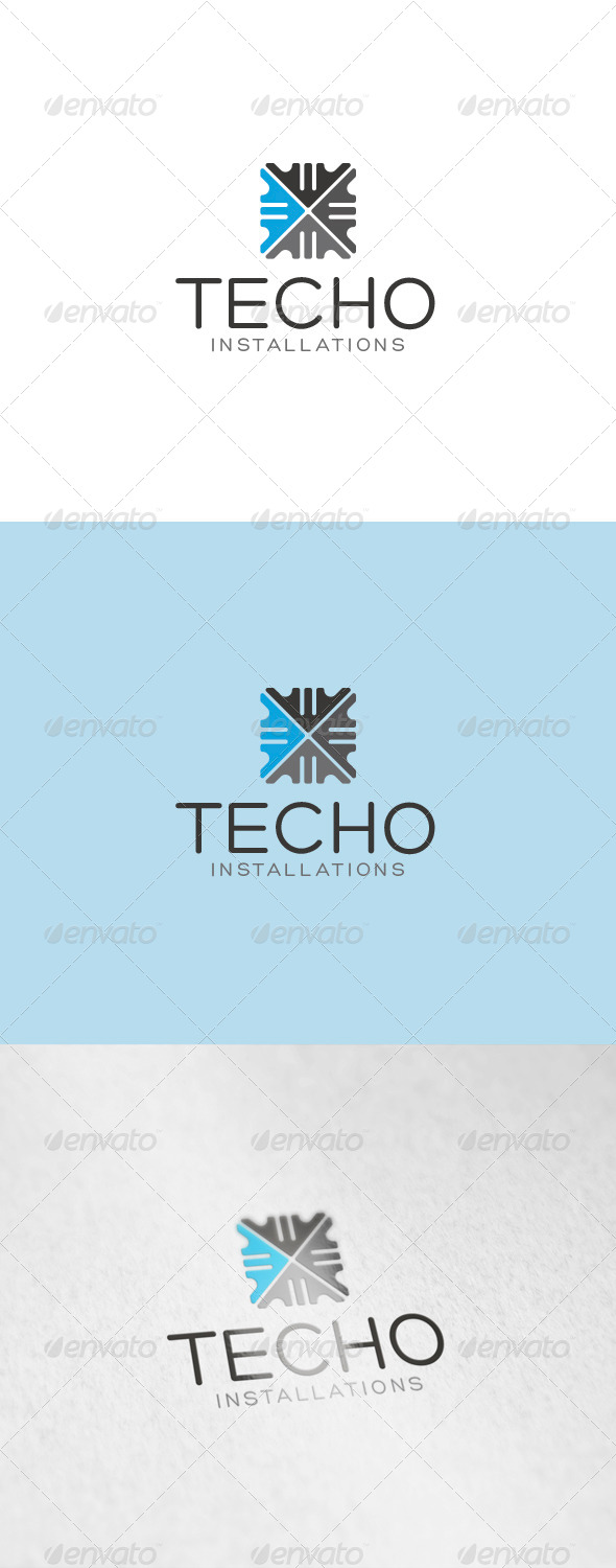 Techo Logo - Abstract Logo Templates