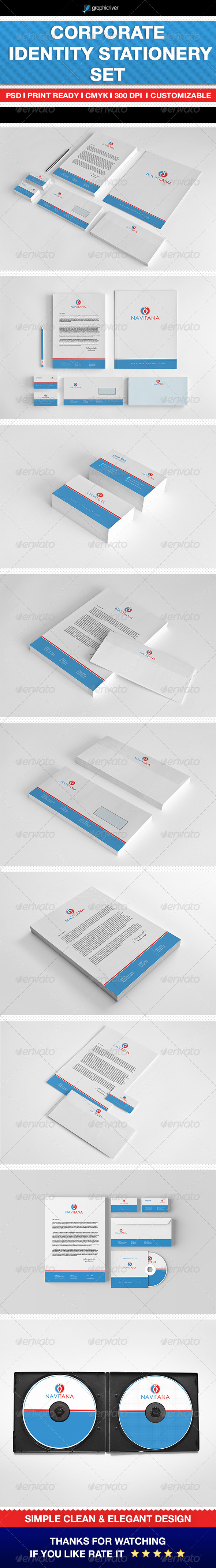 Corporate Identity Stationery Set - Stationery Print Templates