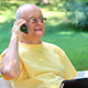 Senior Man Talking on Smart Phone - VideoHive Item for Sale