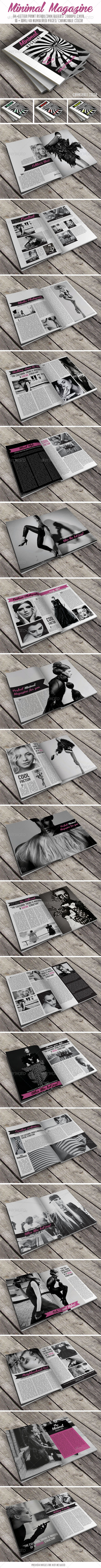 Minimal Magazine - Magazines Print Templates