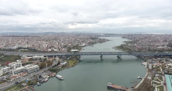 Istanbul Golden Horn Bridge