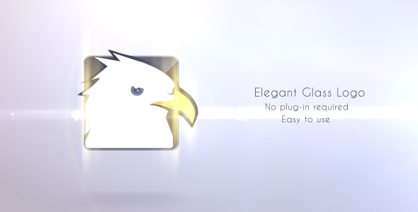 Elegant Glass Logo - VideoHive 6913562