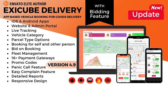 Exicube Delivery App