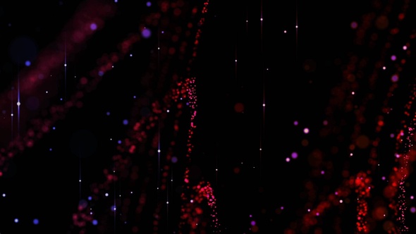 Red Particles Widescreen