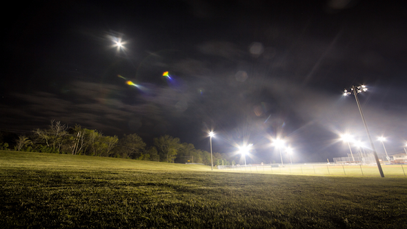 Baseball Park Night