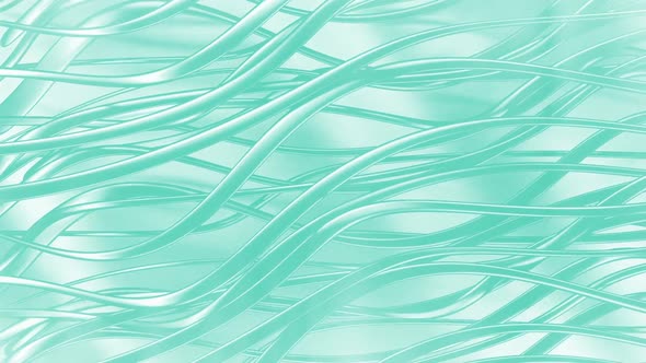 Abstract Glossy Line Cyan  Background