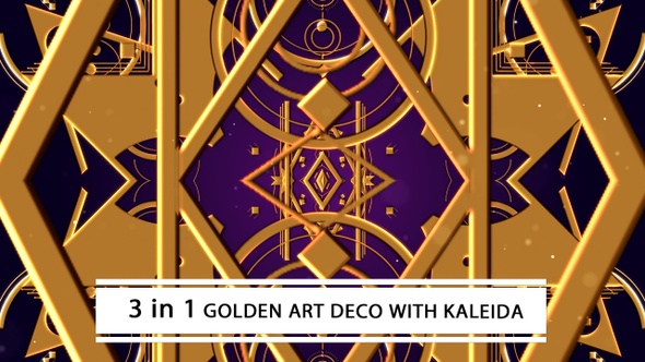 Golden Art Deco With Kaleida alt