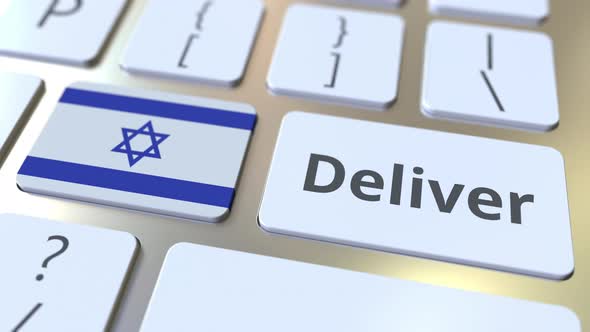 Deliver Text and Flag of Israel on the Computer Keyboard alt