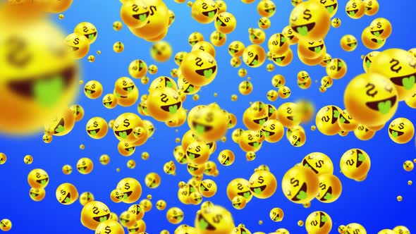 Money Mouth Face Emoji Background alt