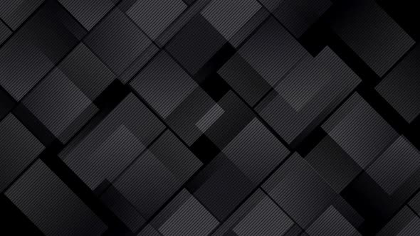 Dark Gray Square Pattern Background, Motion Graphics | VideoHive