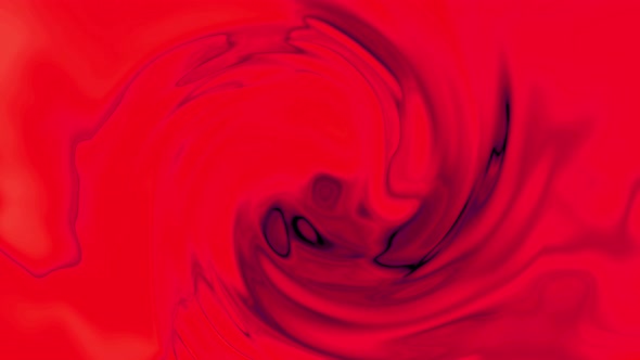 Red color ink liquid animated background. animation of liquid marble texture. Vd 560 alt