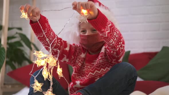 Christmas Kids Mask alt