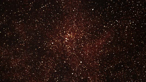 Golden Glitter Background in Super Slow Motion at 1000Fps alt