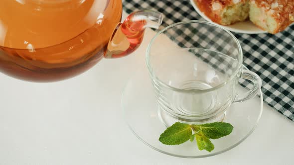 Black Tea in Cup Top View alt