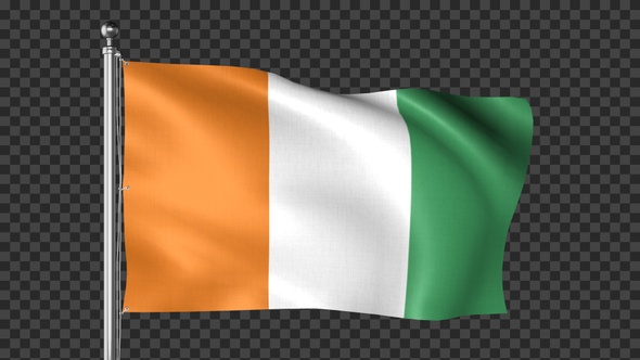 Cote D'ivoire Flag alt