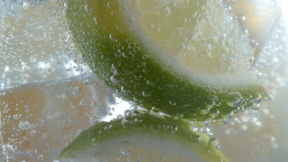 Lemon Lime soda in super slow motion.  Shot on Phantom Flex 4K high speed camera.