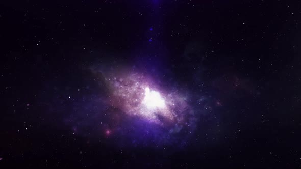 Space intro Cosmic nebulas, star fields in outer space, suitable for intro