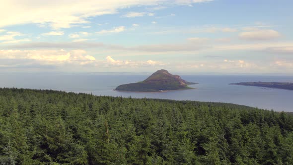 The Holy Isle in Scotland Which Is A Secluded Island In The Firth of Clyde alt