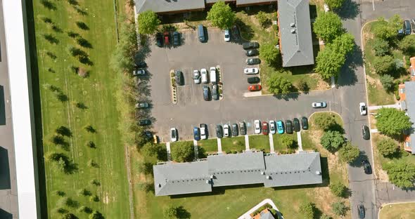 Top View Apartments Complex Building Urban Lifestyle District Landscape alt