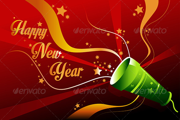 New Year Background - Backgrounds Decorative